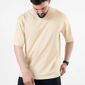 เสื้อยืดผ้าคอตตอนพิมพ์โลโก้ได้ตามต้องการเสื้อยืดลำลองสำหรับทั้งชายและหญิง - Product Image 2