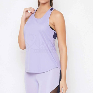 Precio de fábrica, camisetas sin mangas personalizadas para mujer, diseño transpirable, tus propias camisetas sin mangas para mujer en Stock - Product Image 2