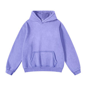 Sweat à capuche décontracté, lavé à l'acide, à manches longues, de bonne qualité et confortable pour femmes, nouvelle taille adulte à la mode, vente en gros - Product Image 1