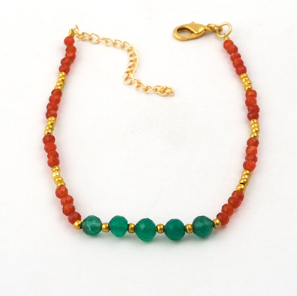 สีเขียวสีส้ม