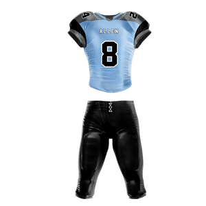 Custom Designed XL Size American Football Uniform High Quality Comfortable Jersey <b>Shorts</b> with Sublimation Printed Techniques - Product Image 3