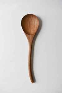 Cuchara de Madera Maciza Hecha a Mano de Bambú con Mango Largo, Juego de Utensilios de Cocina Sostenibles, Venta al por Mayor desde India - Product Image 4