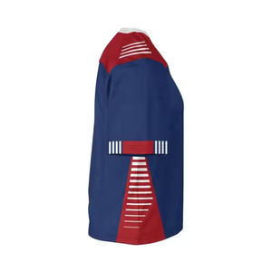 Maillot de crosse à motif imprimé personnalisé Les hommes et les femmes portent un maillot de crosse à motif haut en vente au tarif de gros du service OEM - Product Image 4