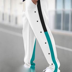 กางเกงบาสเก็ตบอลผ้าโพลีเอสเตอร์ 100% ระบายอากาศได้ดี แบบฉีกได้ สไตล์สปอร์ต ทรงหลวม - Product Image 5