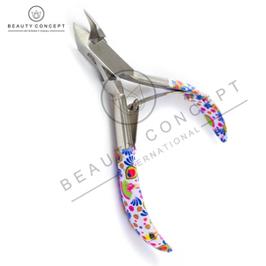 Nuevo Cortaúñas de Acero de Calidad Premium con Mango Floral, Ecológico, para Uñas y Cutículas, con Mandíbula Ancha - Product Image 4