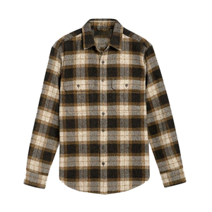 Camisa de Franela para Hombre, a Cuadros, 100% Algodón, Manga Larga, Casual, Cómoda, de Alta Calidad, al por Mayor, OEM ODM - Product Image 1