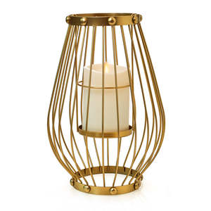 Lanterne à bougie en fer, décoration d'intérieur, porte-bougie fait main, chandelier, décoration de la maison, lanterne suspendue - Product Image 6