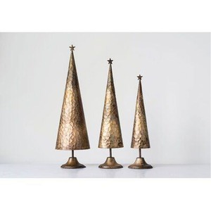 Rústico hecho a mano Metal Navidad snowflex pieza decorativa centro de mesa de vacaciones mesa de salón decoración del hogar de temporada - Product Image 6