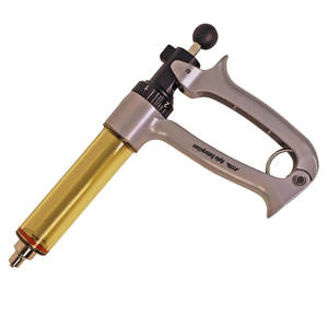 Jeringa Semiautomática de Plástico para Ganado de 10ml/20ml, 5 Velocidades Ajustables, Inyección Continua Repetida, Luer Lock, Reutilizable - Product Image 5