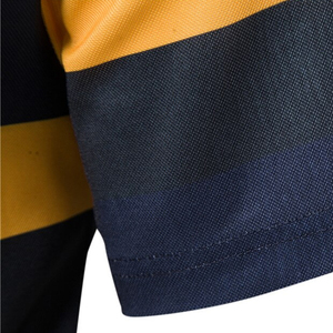 Polo clásico de algodón de manga corta con logotipo personalizado bordado, transpirable, informal, apto para hombres, estilo de ropa de trabajo - Product Image 4