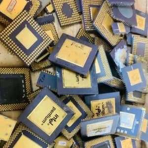 Chatarra de cerámica dorada auténtica/CPU con residuos de procesador de alto contenido de Au para refinación - Product Image 6