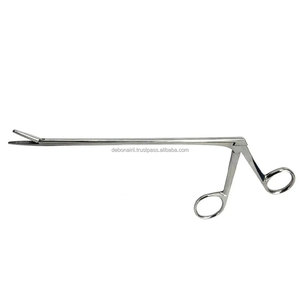 Ciseaux manuels Bellucci Alligator incurvés gauche, lame de 5 mm en acier inoxydable, instrument chirurgical ORL, classe II, certifié CE - Product Image 2