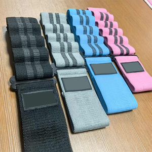 Juego de Bandas Elásticas de tela desmontable para hacer ejercicio, bandas de glúteos para muslo y cadera, bandas de botín para ejercicio de piernas para mujer - Product Image 2