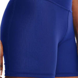 Llegando en 2024, pantalones cortos de compresión de gimnasio estirables azules de alta calidad para mujer, ropa para correr de LICRA de talla grande transpirable - Product Image 4