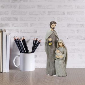 Figuras <span class=keywords><strong>de</strong></span> Resina del Nacimiento <span class=keywords><strong>de</strong></span> Jesucristo, Decoración <span class=keywords><strong>de</strong></span> Pesebre Navideño, Estatuas Religiosas <span class=keywords><strong>de</strong></span> Poliresina, Escultura - Product Image 2