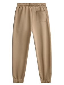 Pantalones de chándal para hombre informales superventas, pantalones de chándal apilados con cordón y cintura elástica de algodón de retazos - Product Image 3