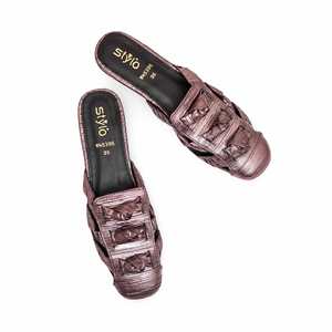 Open Back Grey WN5396 Zapatos de estilo para caminar - Product Image 1