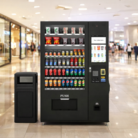 Máquina Expendedora Inteligente RUNYANG de Snacks y Bebidas para Exteriores con Pantalla Táctil Automática