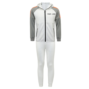 Nouveaux vêtements de sport de taille plus survêtement de sport décontracté à poche pour hommes survêtements respirants Slim Fit pour adultes - Product Image 1