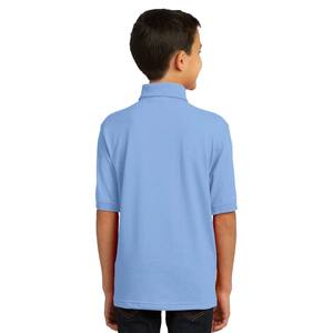 OEM niños uniforme escolar 100% algodón escuela Polo camisa negro - Product Image 5