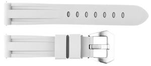 JD6082 Correa de Reloj Inteligente Deportiva Unisex Blanca, Impermeable y Duradera, de Silicona Suave y Ligera, con Logotipo Personalizado, Hebilla de Acero Inoxidable, 20-26 mm - Product Image 2