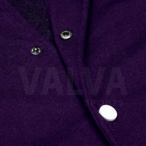 Veste d'hiver de haute qualité pour hommes, style sportif de haute rue, col montant, manches longues, dernière conception de letterman de baseball - Product Image 6