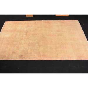 พรมตุรกีขนาด3.8x6.7ฟุตสีน้ำตาลแบบเย็บปะติดปะต่อกันลายขนสัตว์ถักแบบแบนราบขนาด9x12 - Product Image 3