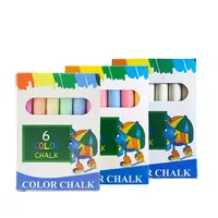 Mikailan Staubfreie Farb kreide und wasser lösliche Kreide setzen Standard-und Magnet kreide halter für Tafel zeichnungen