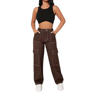 Vente en gros de jeans pour femmes à prix avantageux, jeans pour femmes respirants pour l'hiver, en vente en ligne - Product Image 1