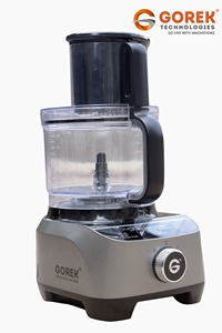 Procesador de Alimentos Eléctrico de 1300W, Licuadora, Mezcladora, Molinillo, 3 Recipientes de Acero Inoxidable, Diseño Compacto, Uso Doméstico, Motor Controlado por Aplicación - Product Image 4