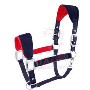 Logo personnalisé Cheval Halter Heavy Duty Equestrian Tack avec Rembourrage souple Équipement équestre Halter - Product Image 1