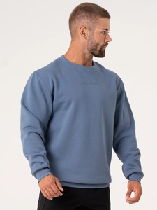 gray Hoodies Men's Casual Street Wear <b>Hoodie</b> 100% Cotton <b>Soft</b> Digital Printed Pattern Embroidered Lined Custom Wholesale - Product Image 3