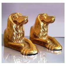 Lot de 2 ces serre-livres décoratifs présentent des sculptures de cerfs Silver Antler Deer Bookends. avec des bois proéminents conçus - Product Image 5