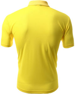 เสื้อพิมพ์ซับลิเมชันลาย100% สีขาวโพลีเอสเตอร์ระบายอากาศได้ดีพิมพ์โลโก้ได้ตามต้องการ - Product Image 5