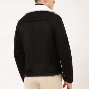 Veste d'hiver sur mesure de haute qualité avec logo personnalisé, fabriquée en usine, imperméable, en polyester gaufré 3D pour hommes - Product Image 4