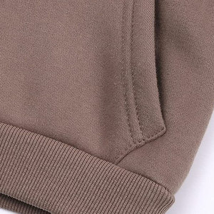 Survêtement vintage délavé à l'acide pour homme, pantalon de survêtement à capuche patchwork avec motif solide, ensemble streetwear pour la saison d'hiver - Product Image 3