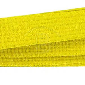 Cinturones de Jiu Jitsu de Colores Personalizados 2025, 100% Algodón, para Artes Marciales, Cinturones de Karate y Jiu Jitsu Brasileño - Product Image 5