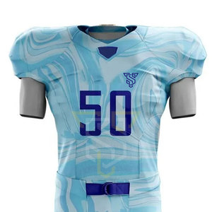 Uniforme de Fútbol Americano Talla XL, Impresión de Alta Calidad, Transpirable, Ropa de Práctica Juvenil, Nuevo Estilo, Número Simple, Conjuntos OEM - Product Image 2