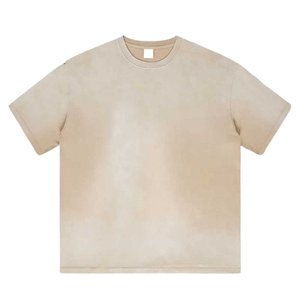 T-shirt surdimensionné lavé à l'acide pour hommes de haute qualité 230GSM pur coton Logo personnalisé poids lourd été Vintage Streetwear Long - Product Image 3