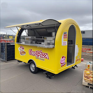 2025 Towable <b>Mobile</b> Bbq Stocked Trailers Fully Equipped Food Trailer For Sale - Product Image 2