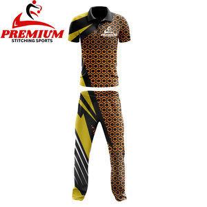Conjunto de uniforme de cricket, Polo de manga corta con pantalón a juego - Product Image 5
