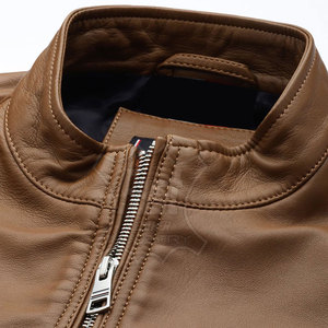 Nouvelle veste en cuir de course moto pour homme, design personnalisé, veste en cuir de course moto et automobile pour homme à vendre - Product Image 4