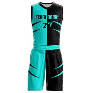 Uniforme de baloncesto de secado rápido, conjuntos de camisetas de baloncesto de último diseño, uniforme de baloncesto portátil de doble cara para hombres - Product Image 6