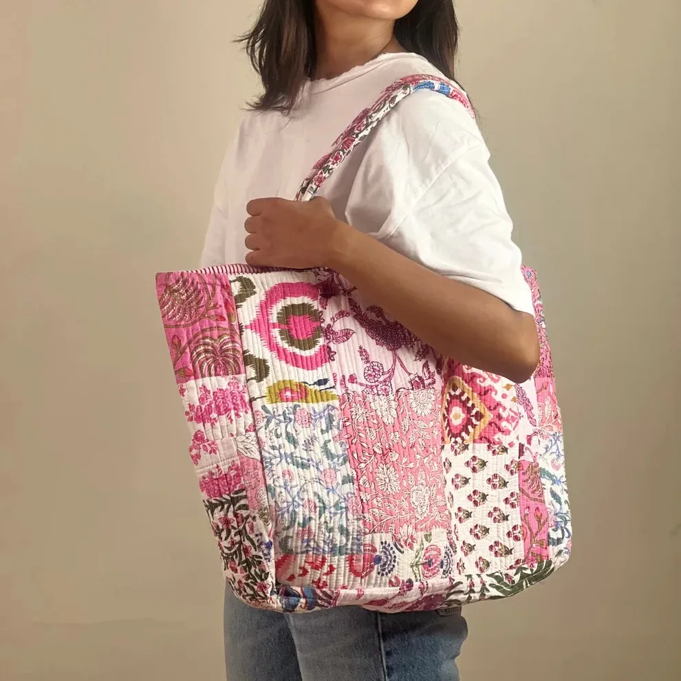 Multi color Tote Bag Luxury Premium Tote Bags Made in India Product By Indian Manufacturer and Exporter