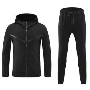 GAF OEM Ensembles de survêtements pour hommes de haute qualité personnalisés Ensemble de survêtements de jogging à fermeture éclair Ensemble de survêtements d'équipe sportive respirants pour hommes vente en gros - Product Image 3