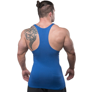 Camiseta Deportiva para Hombre de Secado Rápido, Transpirable, de Spandex/Algodón, Estilo Urbano para Entrenamiento Intenso al Aire Libre - Product Image 3