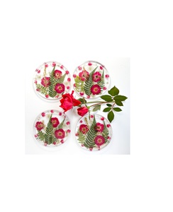 Posavasos de resina creado con acabado resistente a altas temperaturas que garantiza un rendimiento duradero para el uso diario. - Product Image 1