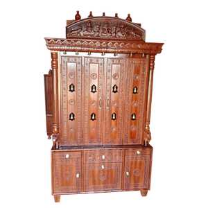 South Indian Poojamandir/ Wooden <b>Temple</b> - Product Image 4