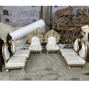 ชุดเก้าอี้ไม้แมนเด็ปสำหรับงานแต่งงานสไตล์ใหม่ชุดเก้าอี้แมนแท็ปสไตล์ดีไซน์เนอร์ - Product Image 1