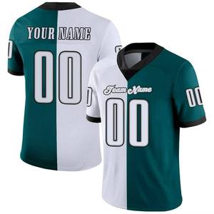 Maillots de football américain personnalisés pour adultes, style streetwear, imprimés sur mesure, respirants, logo personnalisé, unisexe, 100% polyester - Product Image 5